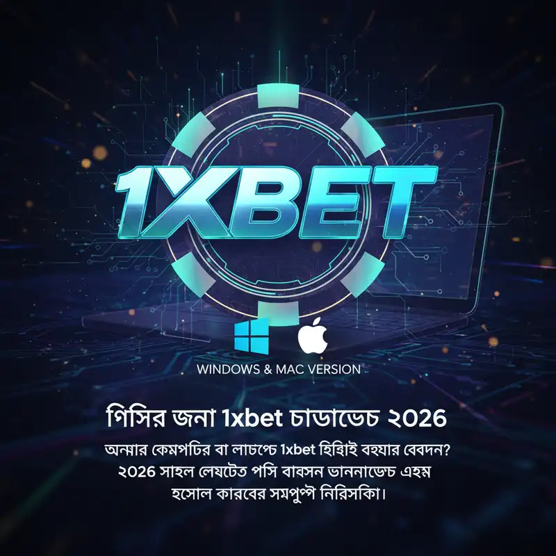 পিসির জন্য 1xbet ডাউনলোড ২০২৬ - উইন্ডোজ এবং ম্যাক